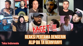 Pertama Kalinya Fans Sedunia Denger Alip Ba Ta Nyanyi | Alip Ba Ta Reaction | Sub Indo