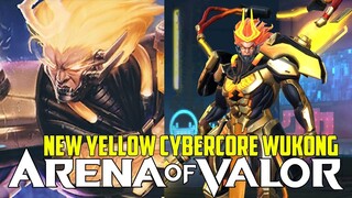 *NEW* YELLOW CYBER WUKONG SKIN | AOV 3.0 | Arena of Valor | LiênQuânMobile | 傳說對決 | 펜타스톰 | 伝説対決