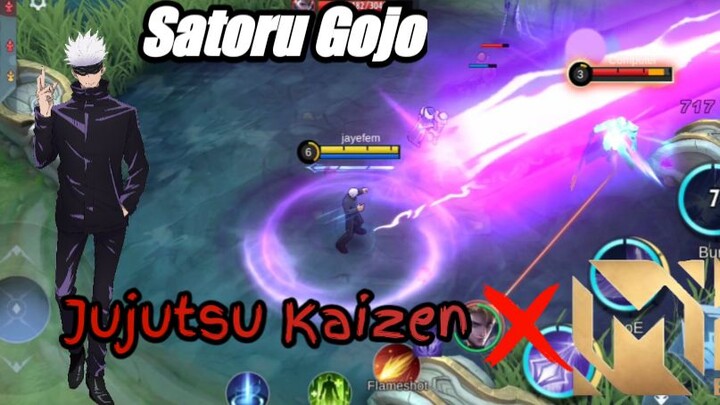 Satoru Gojo Xavier skin ML🔥 Jujutsu Kaizen x Mobile Legends Bang Bang