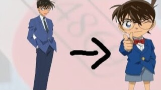 Literally Detective conan ep 1 under 13 seconds (not full recap)😨