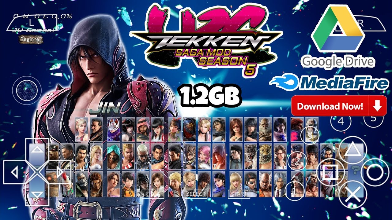 How To Download Tekken 7 Saga Mod Season 5 | [1.2Gb] Tekken 7 Ppsspp -  Bilibili