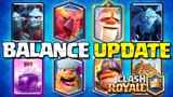 NEW DECEMBER BALANCE UPDATE REVEALED (8 CARDS!) - Clash Royale Balance Changes