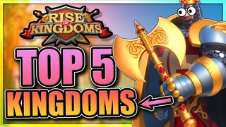 Top 5 Strongest Kingdoms [monster imperiums summer 2022] Rise of Kingdoms