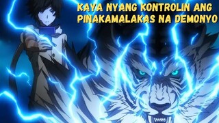 PINASUNOD NYA ANG PINAKAMALAKAS NA DEMONYO GAMIT ANG CELLPHONE | ANIME RECAP TAGALOG