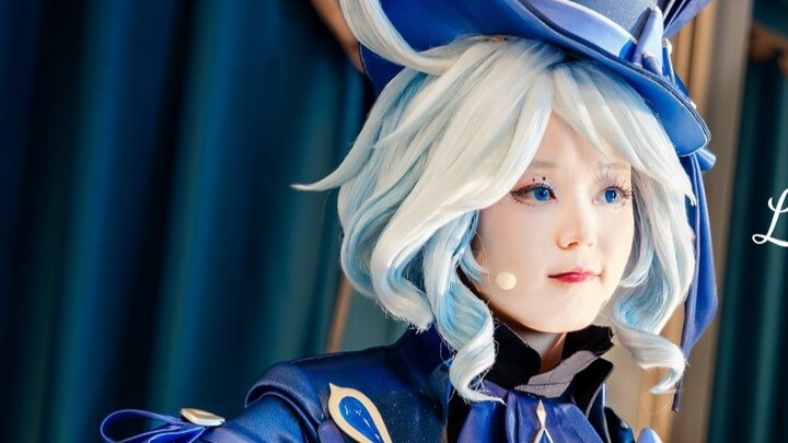 [4k] Universal x Genshin Impact Funina Kedua menyanyikan "Light Ripple" Perspektif Tabel 1