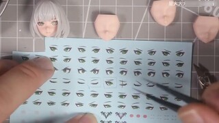 [Chia sẻ kỹ năng] Cách dán miếng dán mắt cho cô gái robot - lấy Nhân mã ma trận năng lượng hạt nhân 