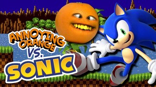 Annoying Orange vs Sonic the Hedgehog!