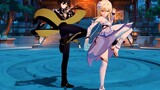 So Ying's kicking magic was actually taught by Zhong Li? Let the pants fly for a while~