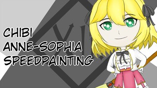 [ 13 Speedpaint ] Chibi Anne-Shopia