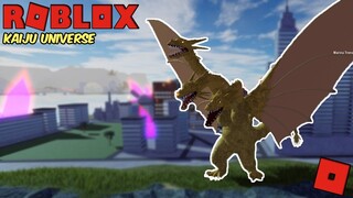 Roblox Kaiju Universe - HEISEI GHIDORAH'S RETURN! (Heisei Ghidorah Remake Update!)