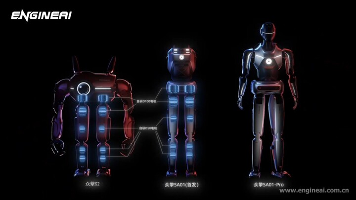 3.85w起！全开源！  众擎机器人首款专业级大人形SA01正式亮相！