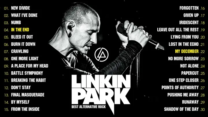Linkin Park Best Songs 🔥🔥🔥 Linkin Park Greatest Hits Full Album - In The End, Numb, New Divide 🔥
