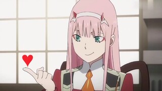 番名：《Darlinh In The Franxx》。怎么剪都剪不出那种感觉啊，darling in the franxx啊，看一回抑郁一回