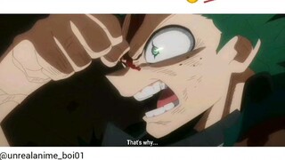 My hero Academy Deku God mode