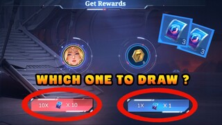 1X DRAW VS 10X DRAW? FREE GALACTIC TICKET DRAW IN MLBB X STAR WARS EVENT - MLBB