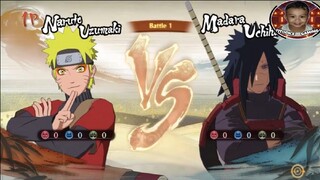 NARUTO SAGE MODE VS EDO TENSEI MADARA