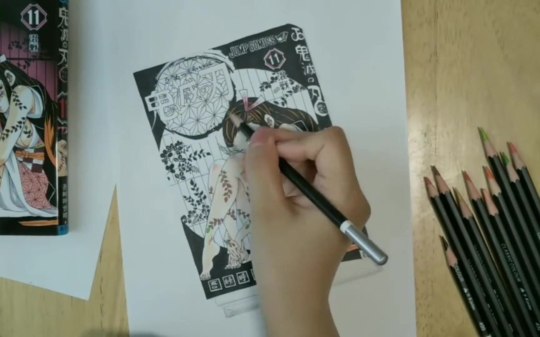 Demon Slayer] Draw with a pencil - Kamado Nezuko - Bilibili