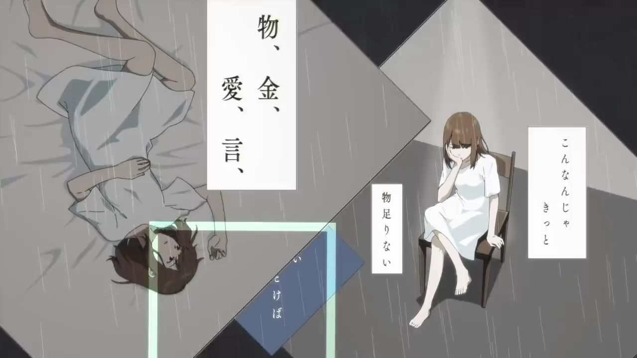 Domestic na Kanojo OP/Opening HD「Kawaki wo Ameku」by Minami + Subs CC -  BiliBili