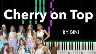 Cherry On Top by BINI piano cover + sheet music & lyrics
