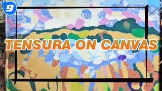 TenSura On Canvas. Sticky Substance. A Lake In Ukraine. Slime Painting._9