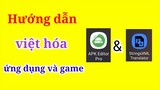 VIỆT HÓA ỨNG DỤNG, GAME SIÊU DỄ bằng App String || Nhật Tùng Official
