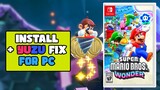 Install + FIX Yuzu Emulator with Super Mario Bros Wonder on PC Tutorial