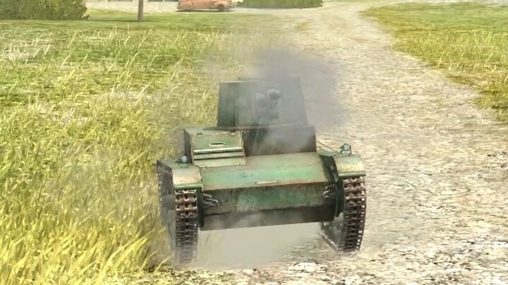 tank rolled