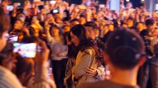 Yang Mi and Xu Kai! A night that made the students of Songjiang University Town crazy!