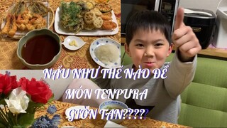 Cách làm món tempura kiểu Nhật - 天ぷら作り方 - Ẩm thực Nhật Bản