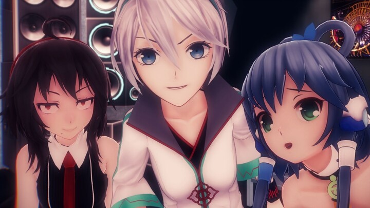 [The happy daily life of the VC trio] [MMD] I still haven’t taken medicine today~ [Luo Tianyiyan and