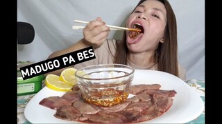 MUKBANG/ EATING RAW LIVER CHALLENGE