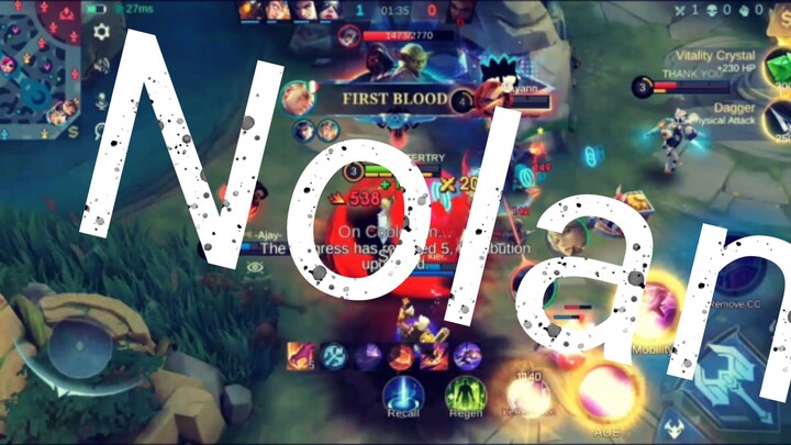 MLBB Nolan jungle gameplay