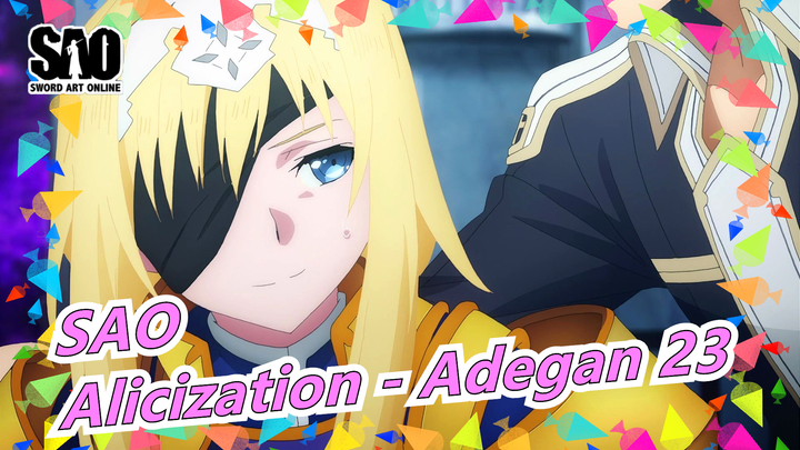 Sword Art Online [Bahasa Kanton Tanpa Teks] Alicization - Adegan 23