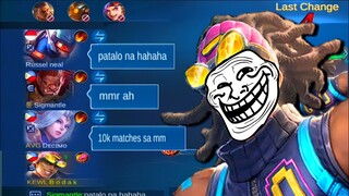 NOOB 1OK MATCHES MARKSMAN  - TOP GLOBAL/PHILIPPINES BRUNO - MASTER BODAK MLBB