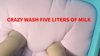 Wash slimes of 5 litres