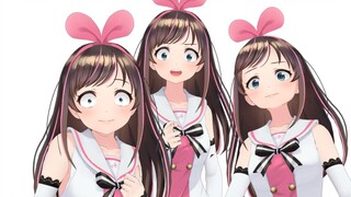 Multiple Facial Expressions of Artificially Retarded Kizuna AI