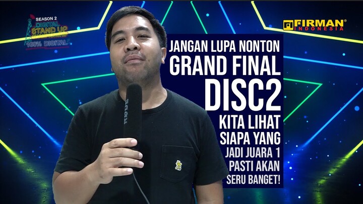 Adriano Qalbi Ajak Nonton Babak Penentuan di Grand Final DISC Season 2
