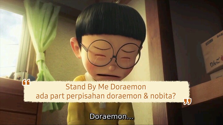 Stand By Me Doraemon. apakah Doraemon harus benar2 meninggalkan Nobita?
