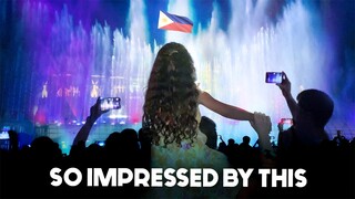WORLD'S BIGGEST Dancing Water Fountain is in PHILIPPINES | Christmas Eve at Okada & Sofitel Manila