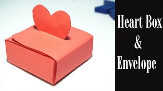 hộp nắp trái tim - Love box so cute - Hướng dẫn LOVE BOX tý hon (từ giấy A4) - Exploding box