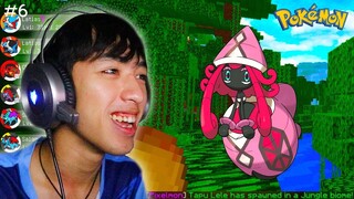 มายคราฟ เอาชีวิตรอดในโลกโปเกม่อน #6 Tapu lele โปเกม่อนในตำนาน!!