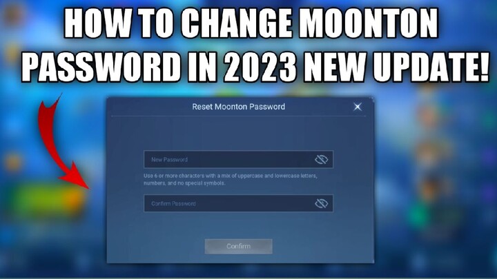 HOW TO CHANGE MOONTON PASSWORD IN 2023!