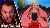 A Trap To Catch Fisher Tiger || One Piece Episode 541, 543 & 544 REACTION