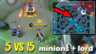 GUSION TRASHTALK ME, A FEW MOMENTS LATER, HE GOT BUSY DEFENDING THIER BASE 🤣 | MLBB