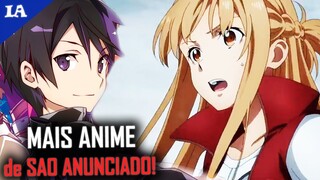 VÃO CORTAR 3 ARCOS DO ANIME de Sword Art Online Progressive