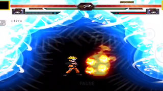 Anime War Mugen Apk for Android with built in emulator pad