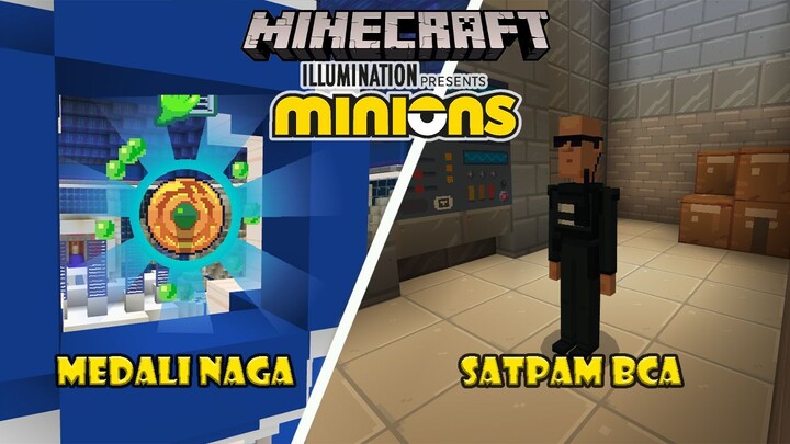 Minecraft Minion Penyelundupan Medali Naga