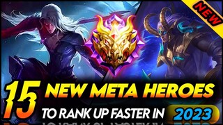 15 NEW META HEROES MOBILE LEGENDS 2023 - SEASON 28 (UPDATE) | Mobile Legends Tier List