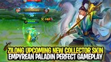 Zilong Upcoming Collector Skin Empyrean Paladin Legendary Gameplay | Mobile Legends: Bang Bang