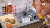 [Dapur Mini] Panci kecil, mangkuk kecil, dan kompor kecil sangat lucu!